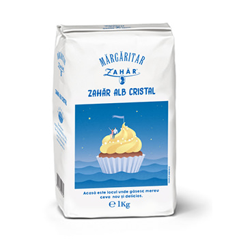 MĂRGĂRITAR ZAHĂR CRISTAL 1KG.