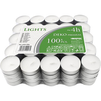 CANDELE PASTILE NEPARFUMATE 100BUC.