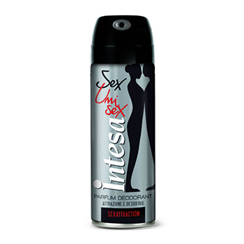 INTESA UNISEX DEODORANT 125ML.ATTRACTION