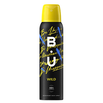 B.U. DEODORANT 150ML.WILD
