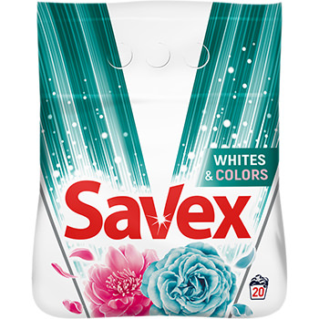 SAVEX 2KG WHITES & COLORS