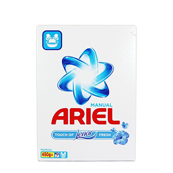 ARIEL MANUAL, DETERGENT PUDRĂ 450GR.