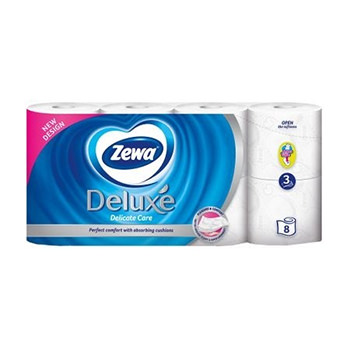 ZEWA HĂRTIE IGIENICĂ 3STRATURI/8ROLE