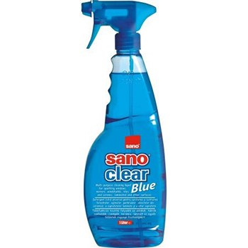 SANO SOLUȚIE GEAM 750ML.BLUE