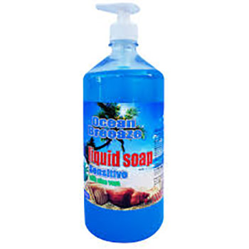 CLORET SĂPUN LICHID POMPIȚĂ 1L. OCEAN FRESH