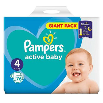 PAMPERS GIANT SCUTECE MR.4 (9-14KG.)