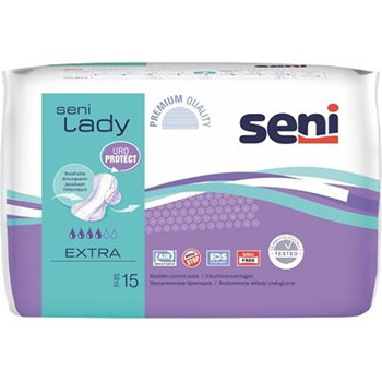 SENI LADY ABSORBANTE EXTRA 15BUC. (15X28CM)