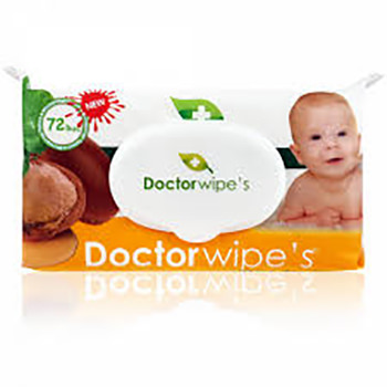 DOCTOR WIPES ȘERVEȚELE UMEDE 72BUC. ARGAN