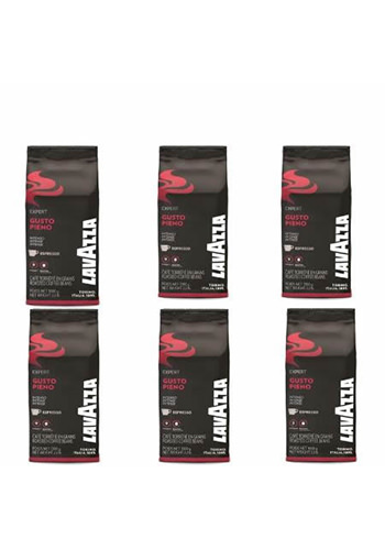 Pachet 6 x Cafea boabe Lavazza Gusto Forte Pieno, 1kg 