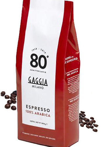 Cafea boabe Gaggia 100% Arabica, 500g 