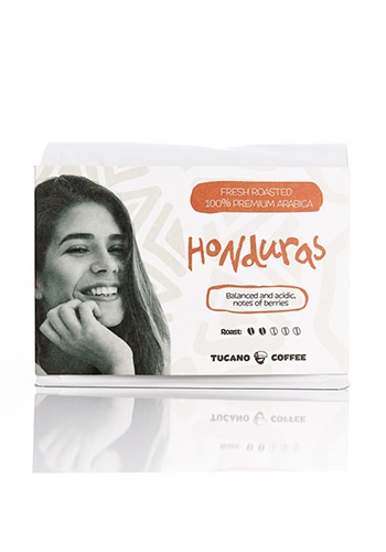 Cafea boabe premium Tucano „Honduras”, 200g 