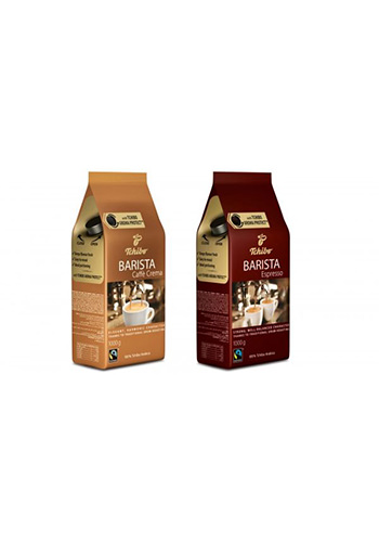 Pachet 2 x Cafea boabe Tchibo Barista, 1 kg 