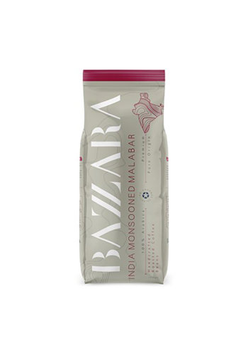 Cafea boabe Bazzara India Monsooned Malabar, 1kg 