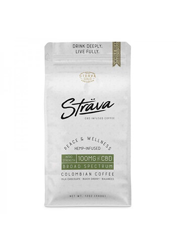 Cafea boabe Strava 4mg CBD Premium Craft 