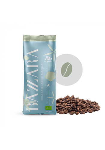 Cafea boabe Bazzara BioArabica Deca Aqua, 250g 