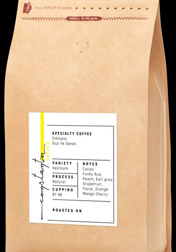 Cafea boabe de specialitate Constantin Ethiopia Ye Genet, 1kg 