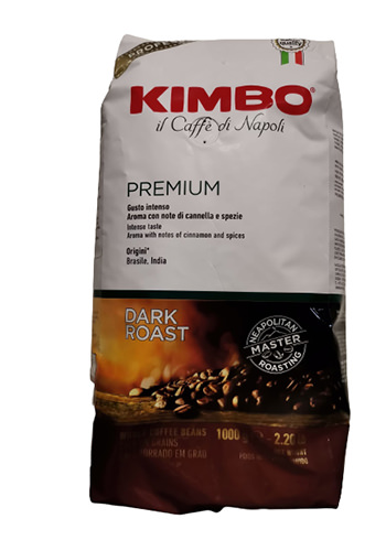 Cafea boabe Kimbo Espresso Bar Premium, 1kg