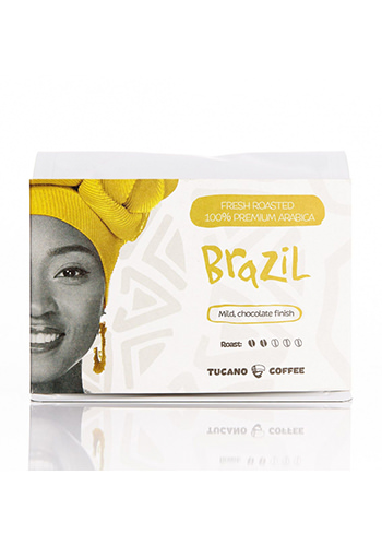 Cafea boabe premium Tucano „Brazil”, 200g 