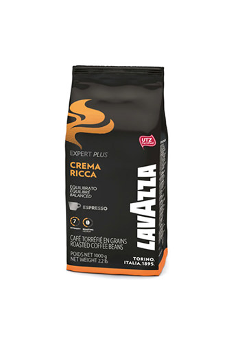 Cafea boabe Lavazza Expert Plus Crema Ricca, 1 kg 