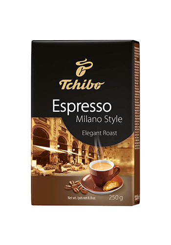 Cafea macinata Tchibo Espresso Milano Style, 250g 