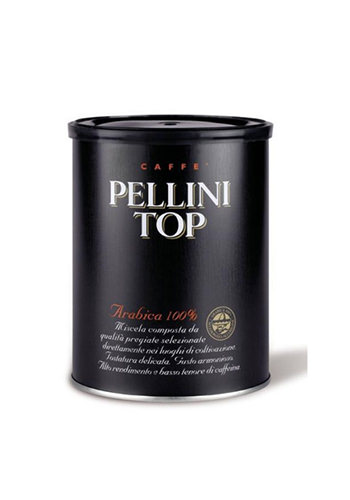 Cafea macinata Pellini Top cutie metalica, 250gr 