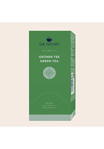 Ceai verde Sir Henry, 25 plicuri 