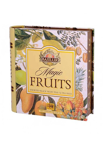 Ceai Basilur Magic Fruits Assorted, 32 plicuri 