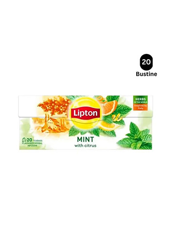 Ceai Lipton de Mentă și Citrice, 20 plicuri 