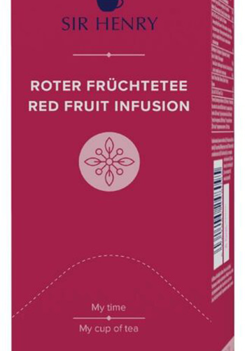 Ceai Fructe de padure Sir Henry, 25 pliculete 