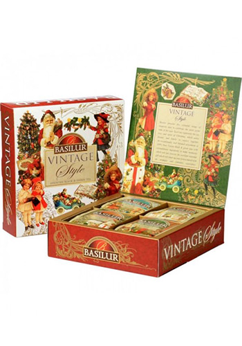 Ceai Basilur Ceylon Vintage Assorted 40 Doze 