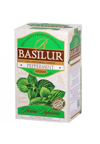 Ceai de menta Basilur, 20 plicuri 