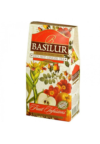 Ceai Basilur Red Hot Ginger - Refill, 100g 