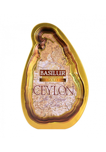 Ceai negru Basilur Island Of Tea - Gold, 100g 