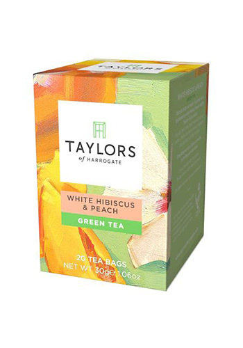 Ceai Verde cu Hibiscus si Piersica Taylors of Harrogate, 20 pliculete 