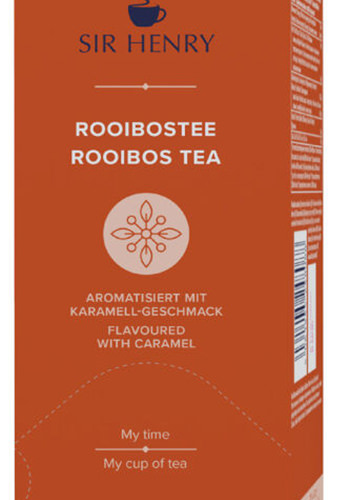 Ceai Sir Henry Roobois Caramel, 25 plicuri 